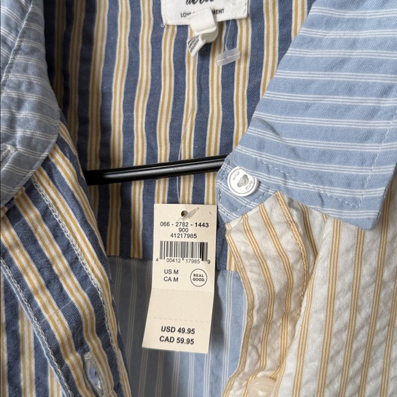 Aerie Off Duty Seersucker Button Down - Picture 4 of 8